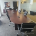Mahogany Racetrack Boardroom Table, 3pc 15.75 ft